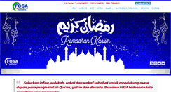 Desktop Screenshot of fosa-indonesia.org