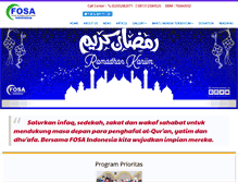 Tablet Screenshot of fosa-indonesia.org
